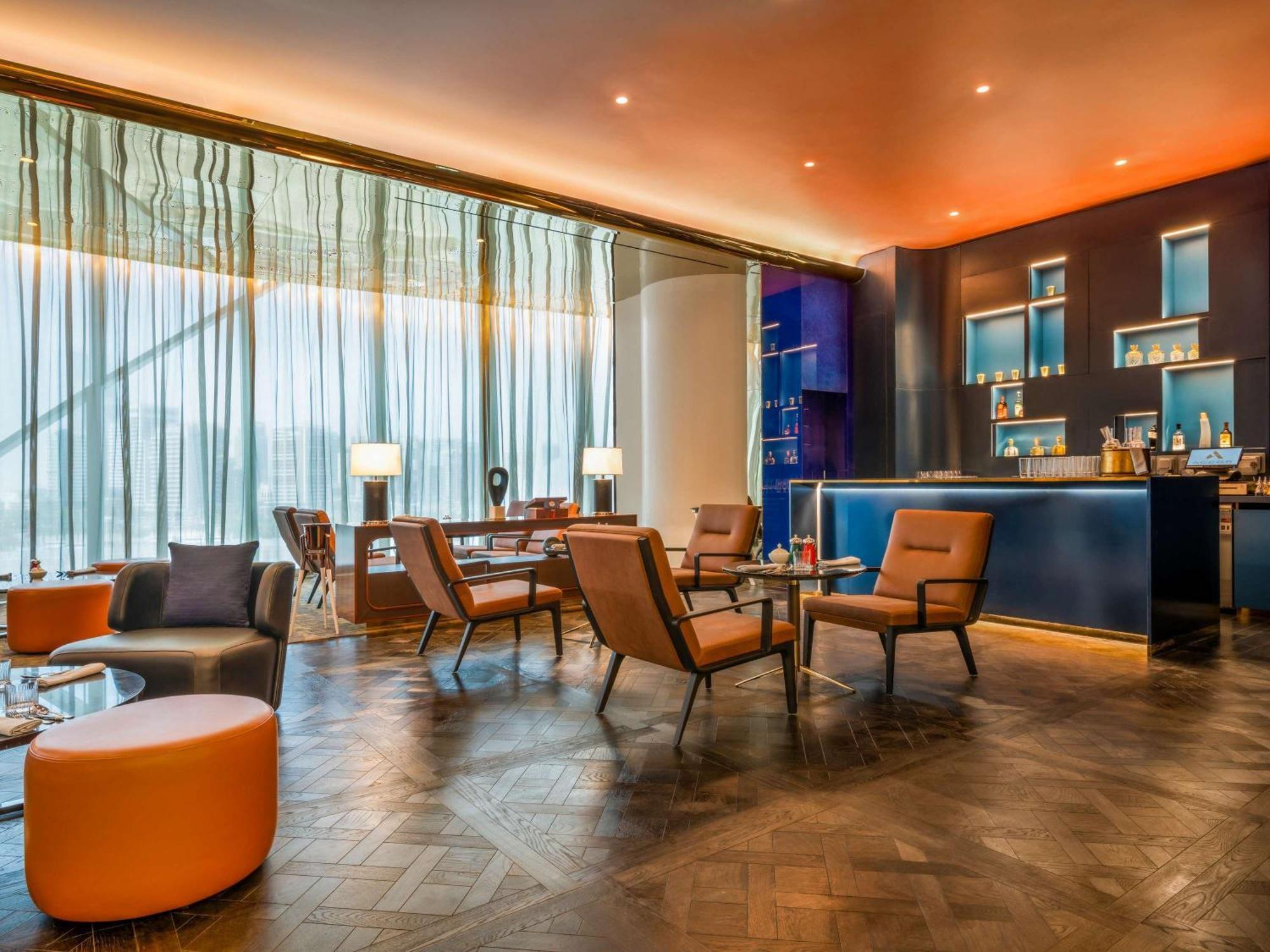 Fairmont Doha Hotel Lusail ภายนอก รูปภาพ The Club Lounge at the hotel